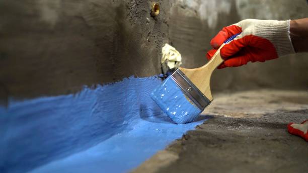 Commercial Vapor Barrier Installation project at a Atlanta, NY business property by SJ Waterproofing Pros
